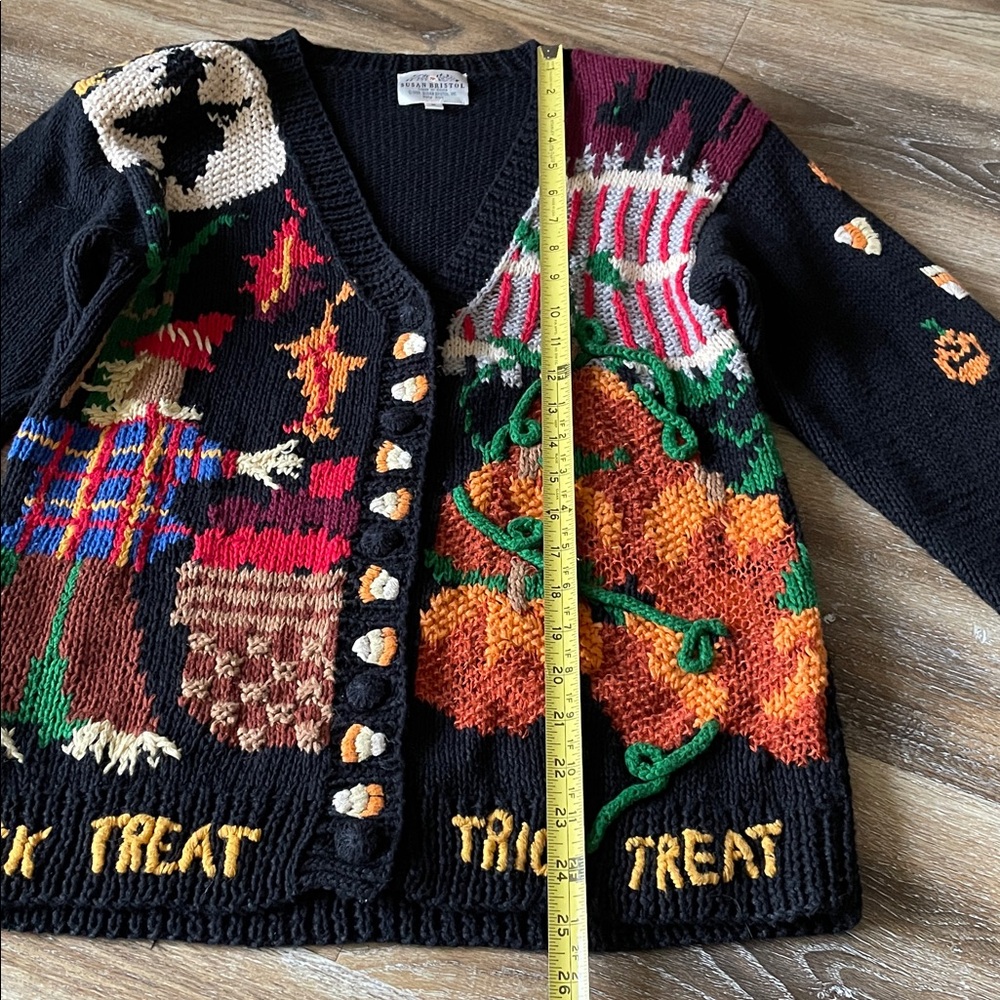 1993 Halloween Vintage Cardigan Susan Bristol - Picture 9 of 16